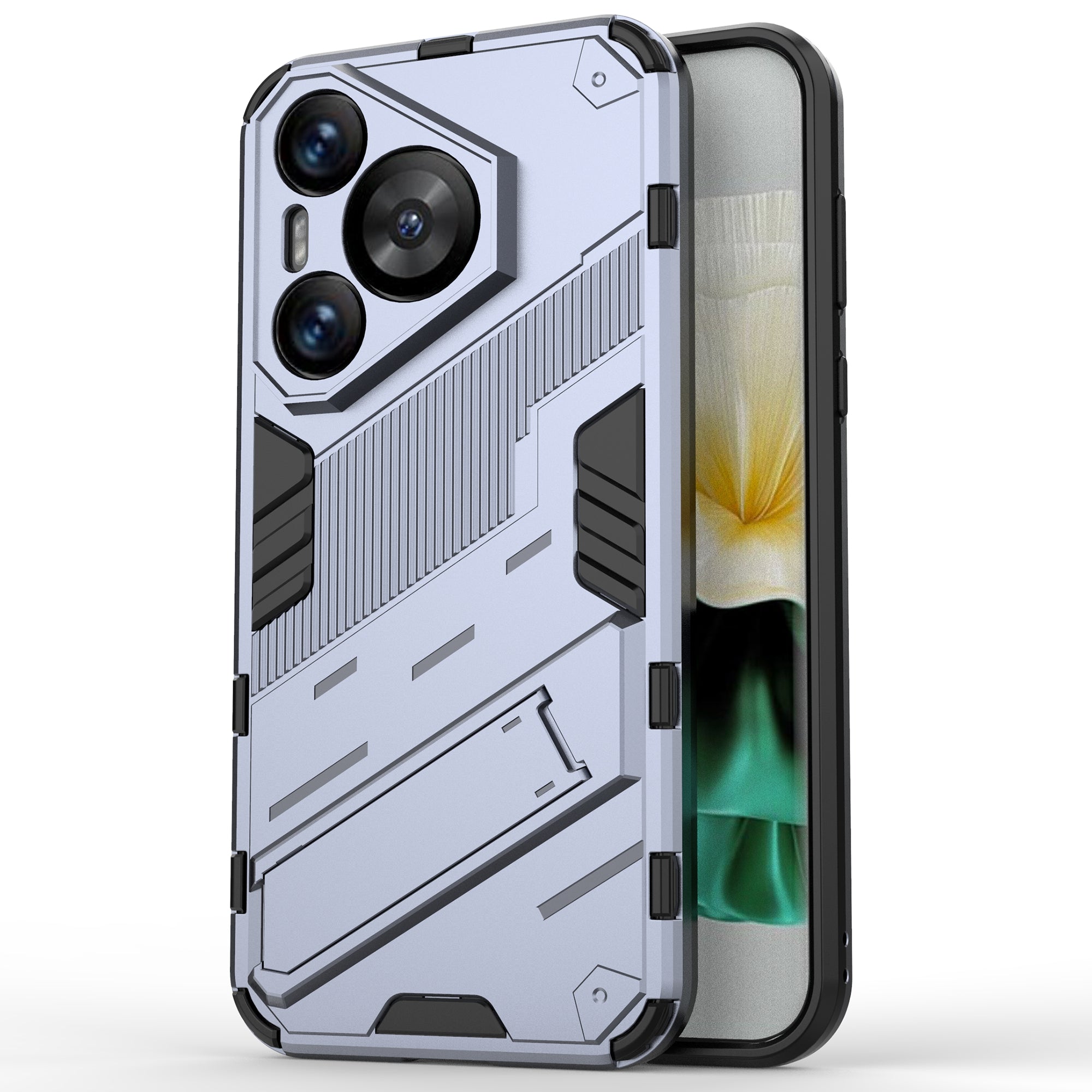 For Huawei Pura 70 Kickstand Case PC+TPU Dual Layer Protection Phone Cover For Huawei Pura 70 Kickstand Case PC+TPU Dual Layer Protection Phone Cover